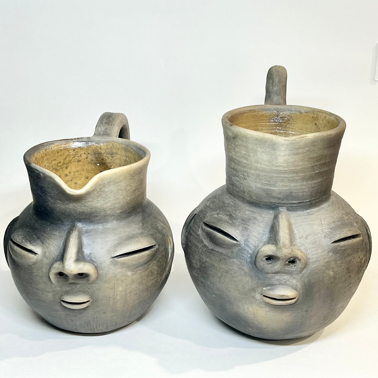 Ceramic Face Pitchers