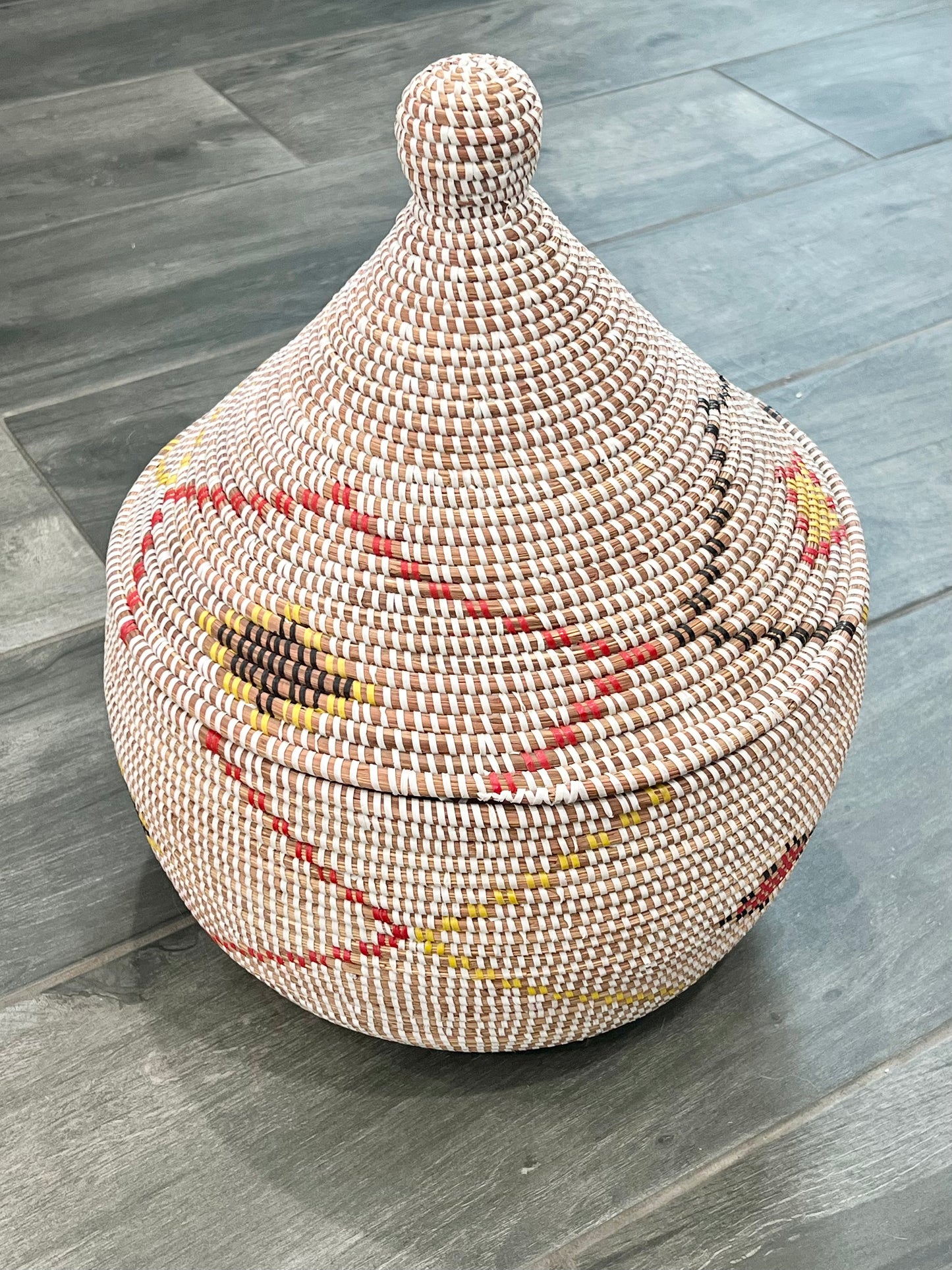 Wolof Weavers of Senegal Baskets