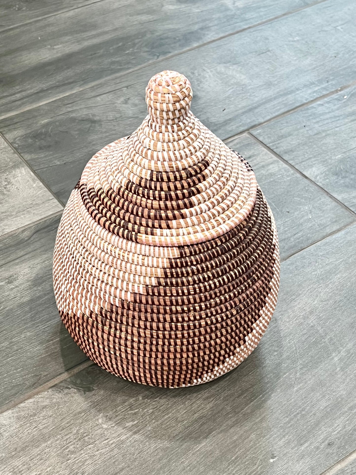 Wolof Weavers of Senegal Baskets