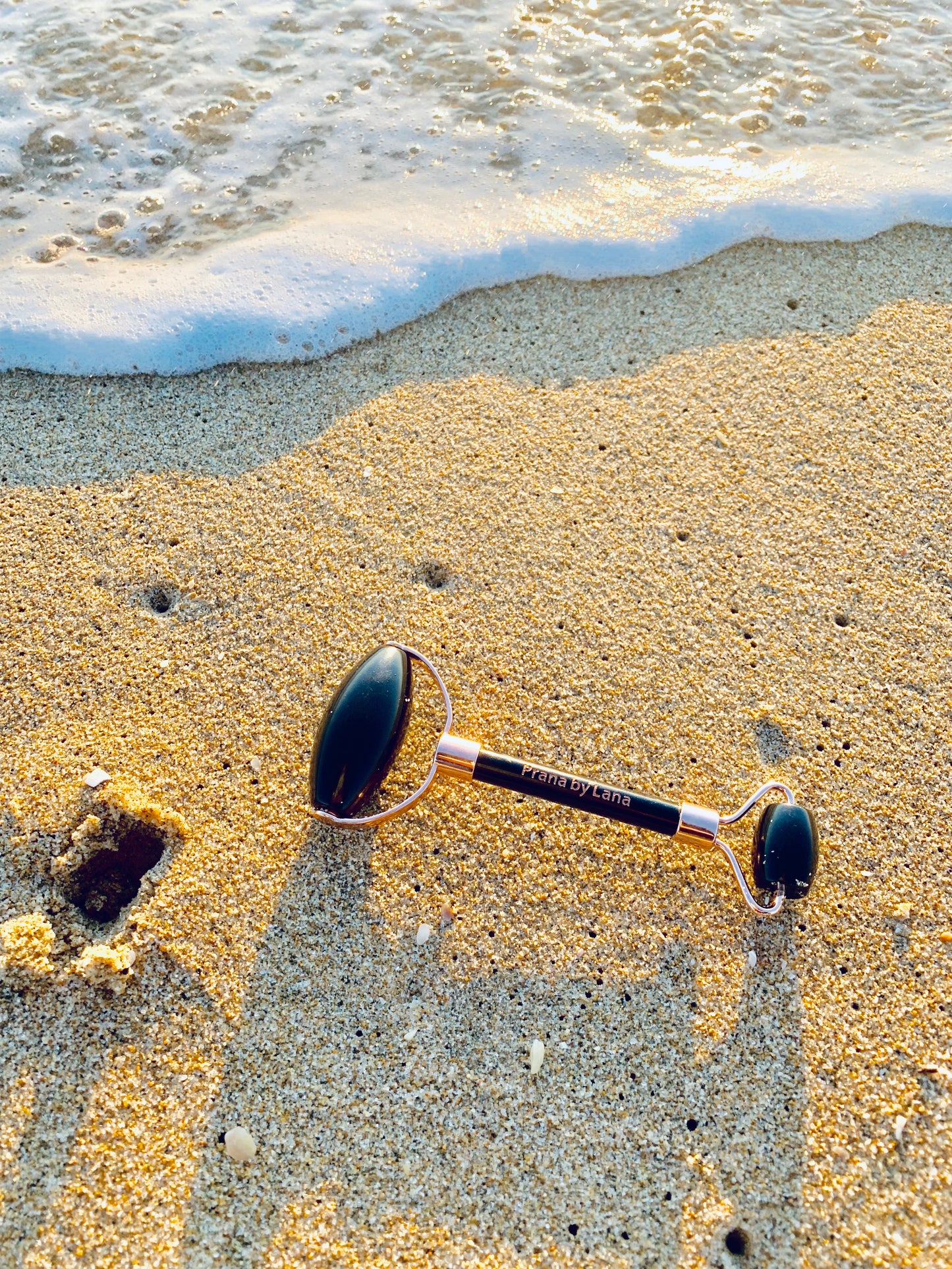 Obsidian Facial Stone Roller