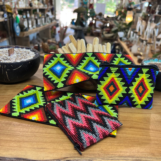 Beaded Pouches