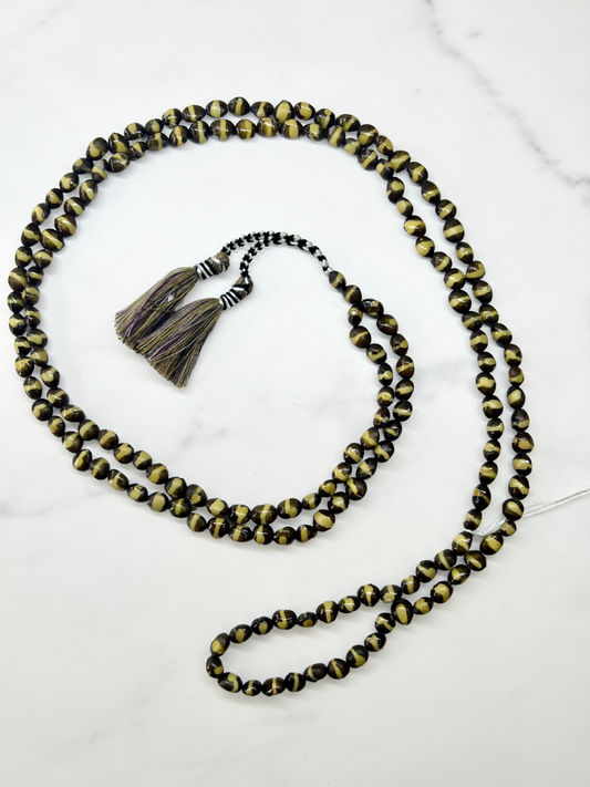 Pistachio Seed Prayer Necklace