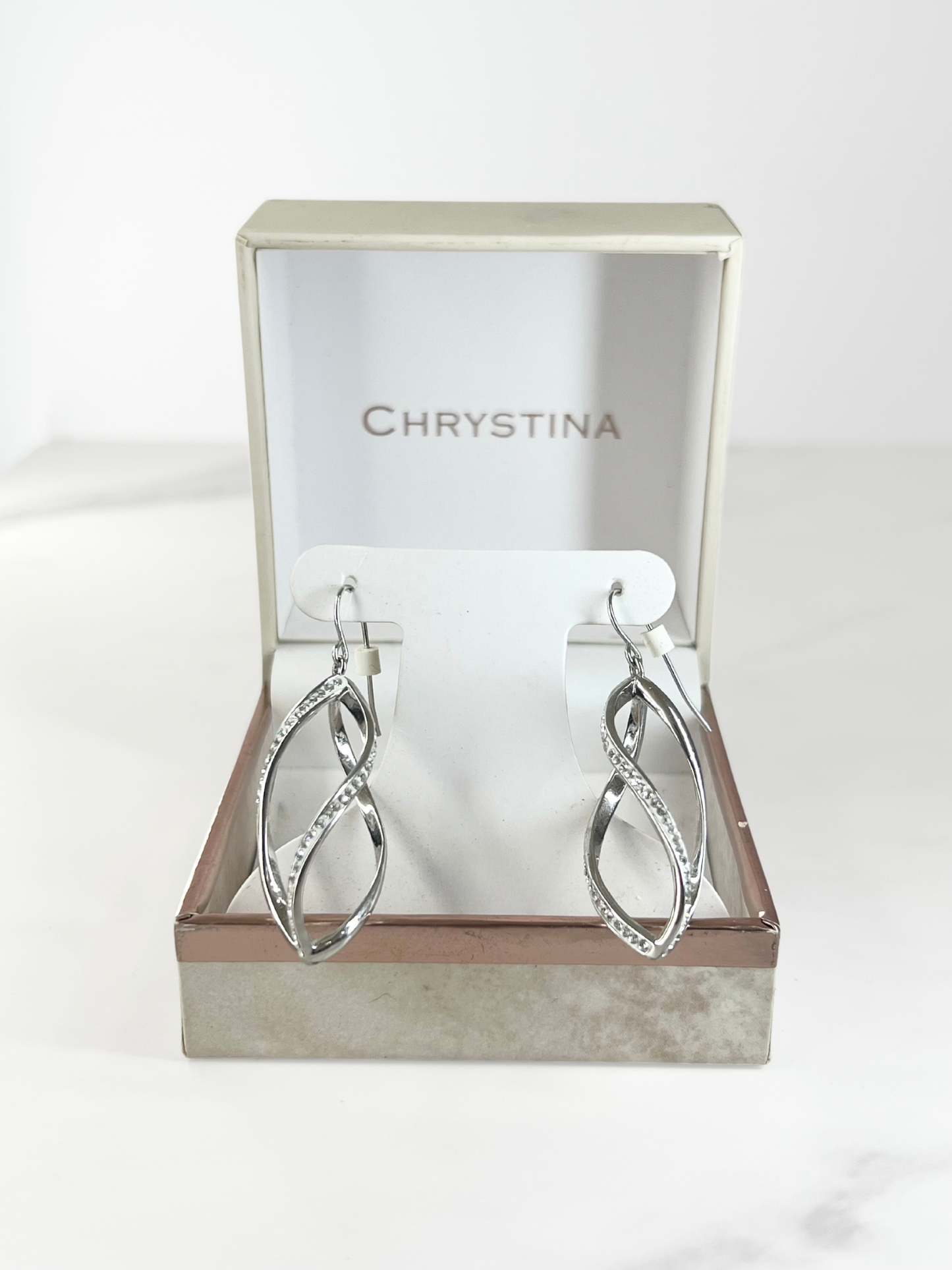 Chrystina Genuine Crystal Earrings