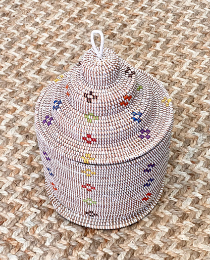 Wolof Weavers of Senegal Baskets