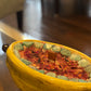 Cacao pottery candle