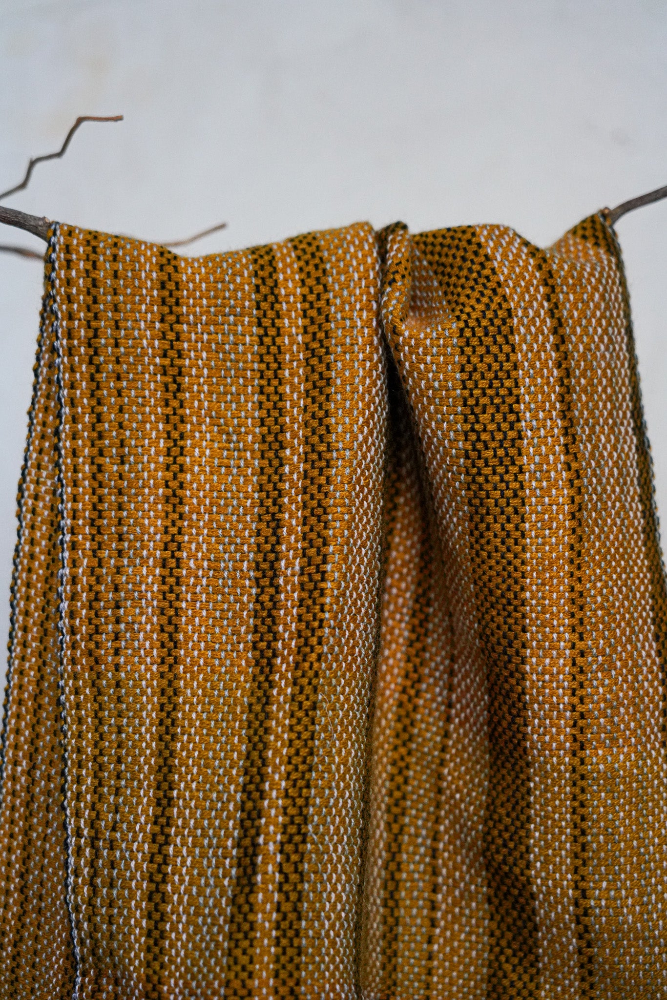 Handwoven Tassled Scarf