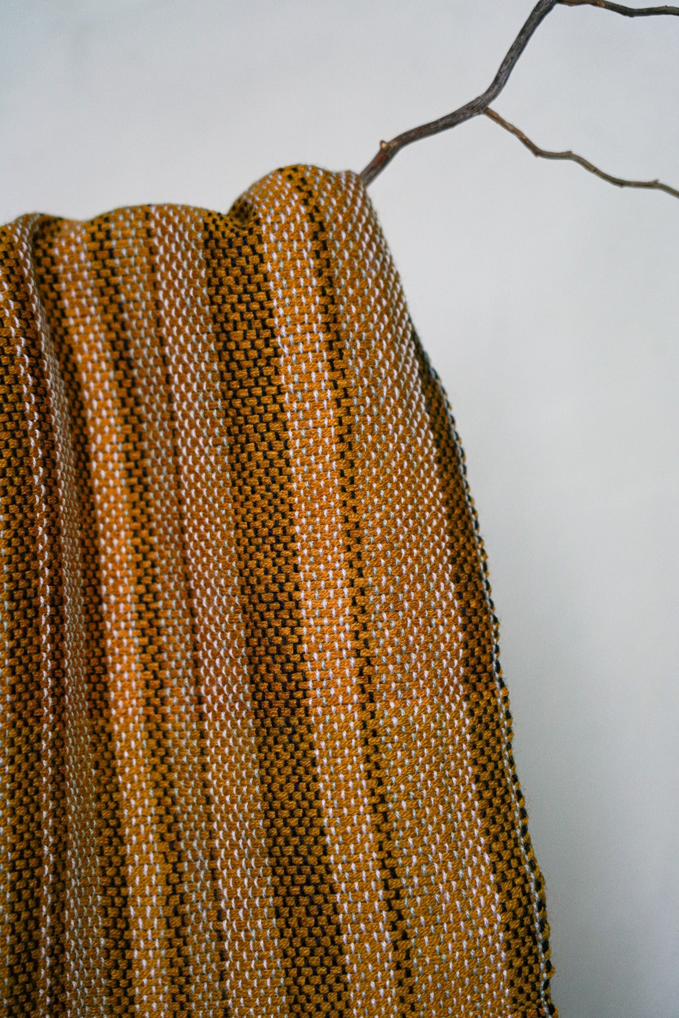 Handwoven Tassled Scarf