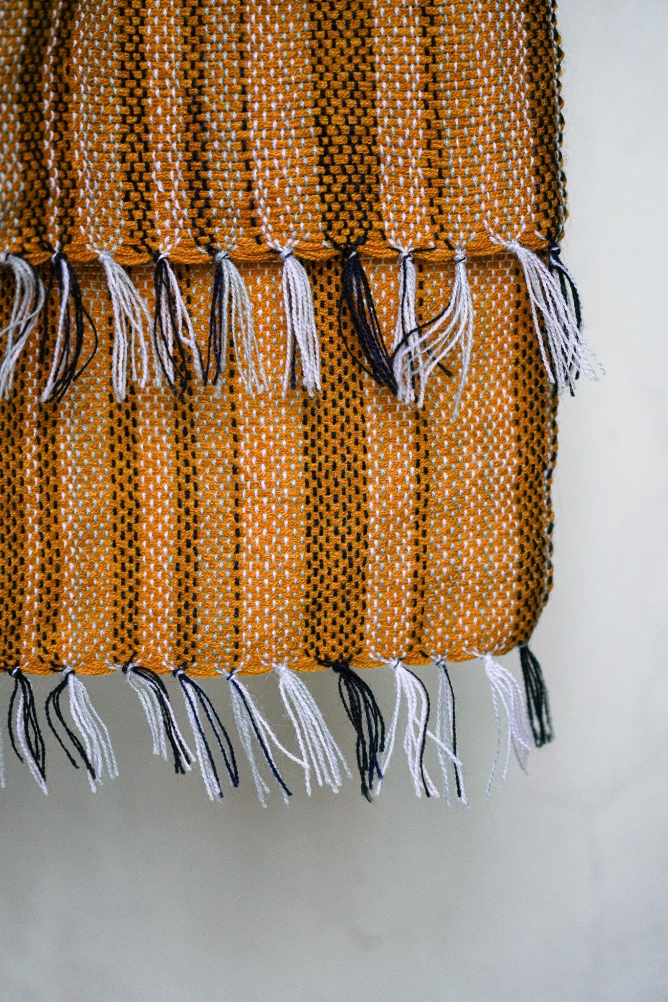 Handwoven Tassled Scarf