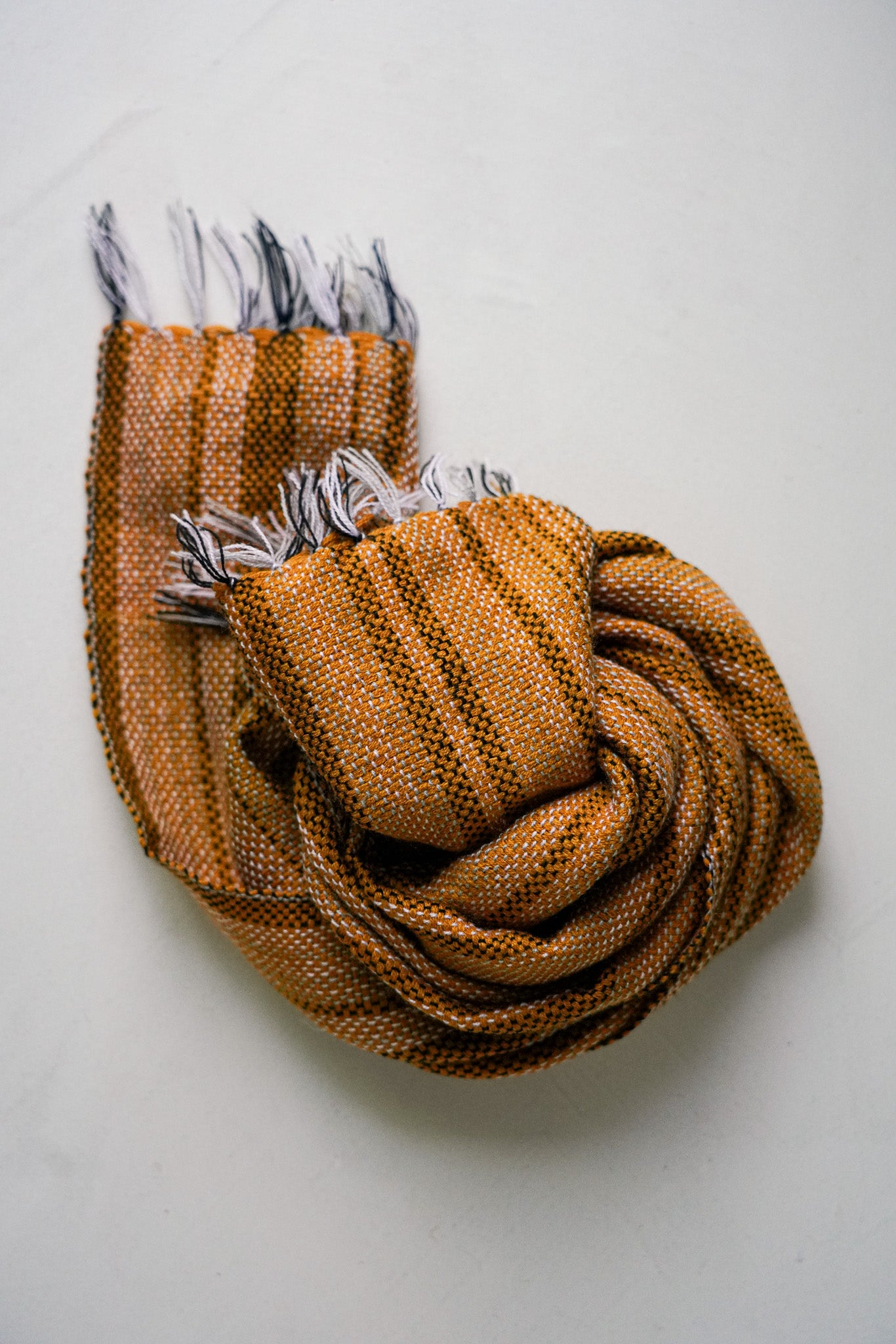 Handwoven Tassled Scarf