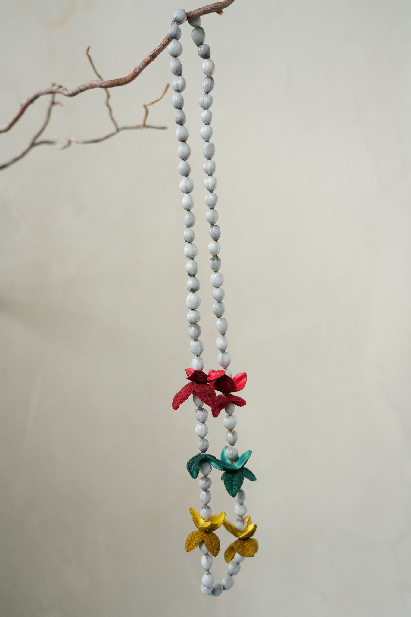 Mayan Vaijayanthi Seed Necklace