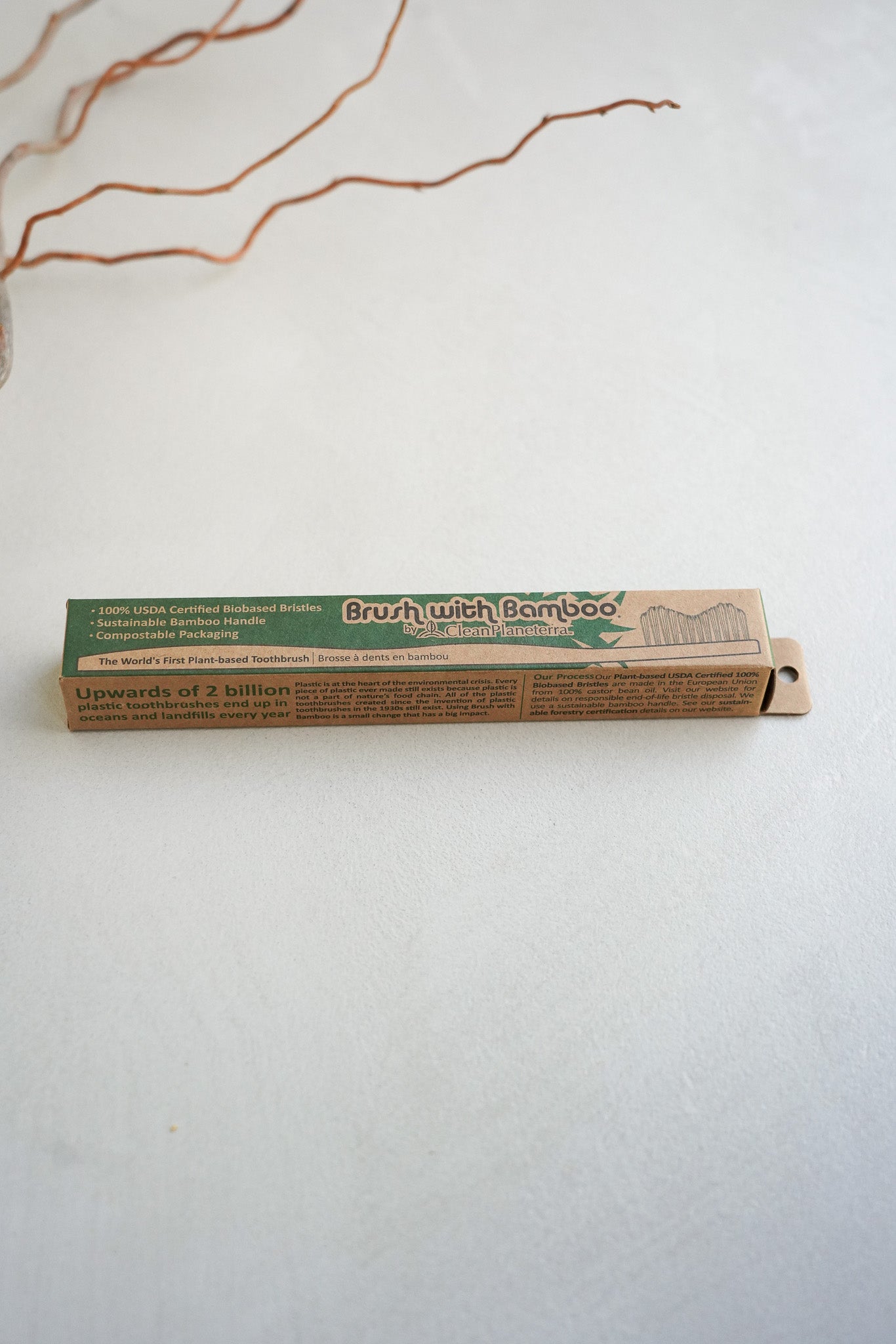 Bamboo Biodegrable Toothbrush