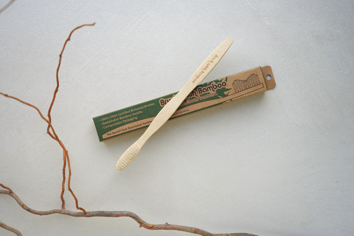 Bamboo Biodegrable Toothbrush