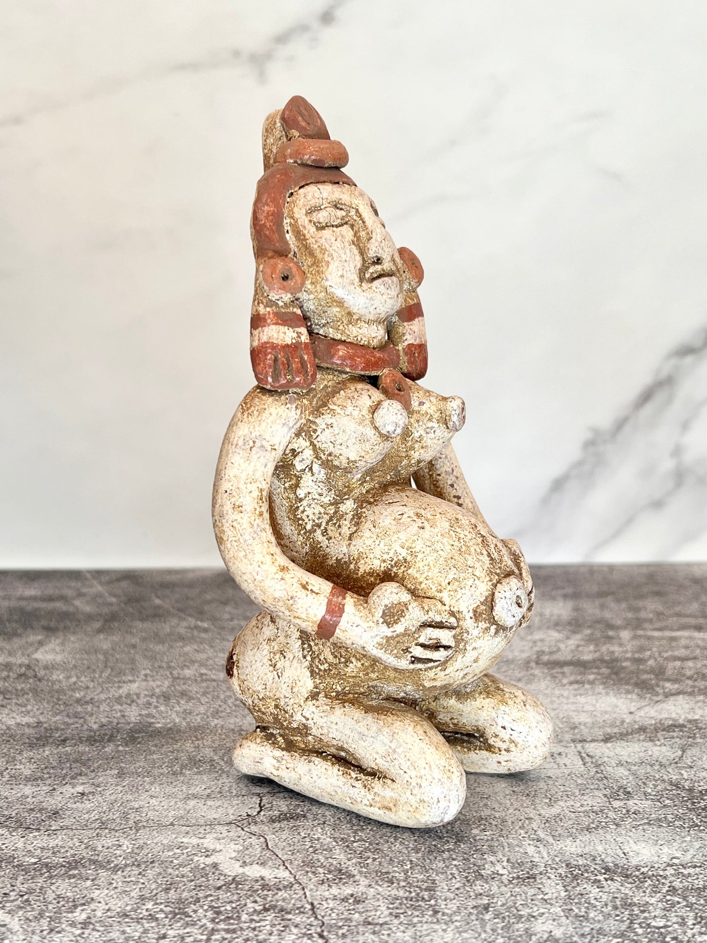 Aztec Birthing Figure