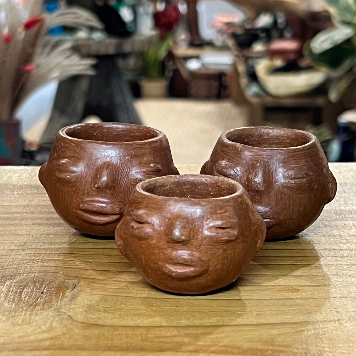 Red Clay Face Pottery