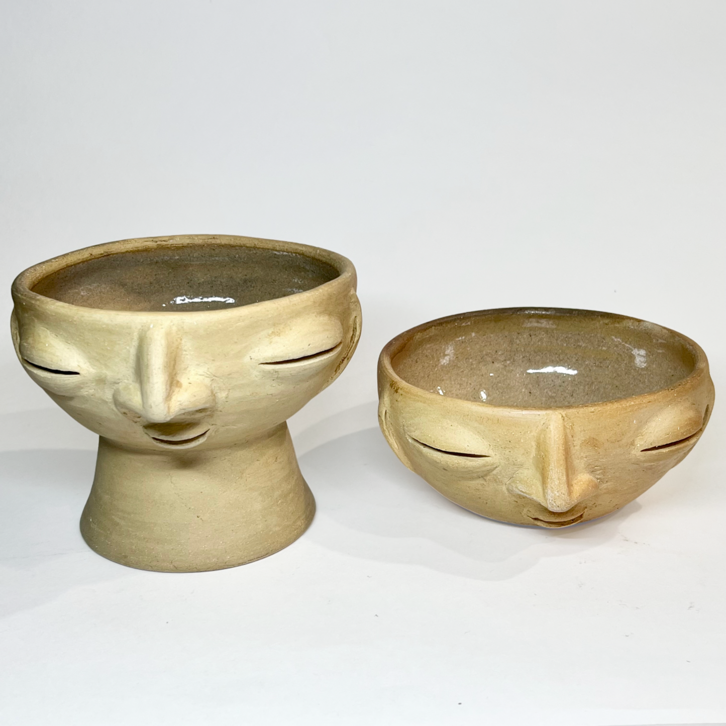 Ceramic Face Bowls