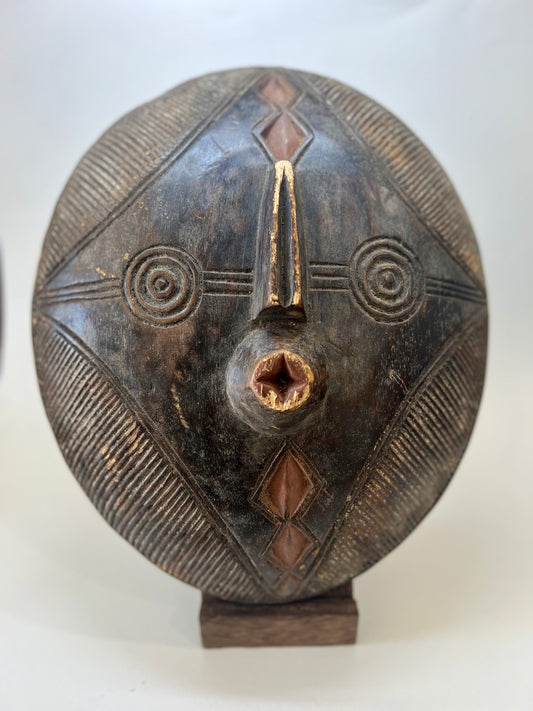Wooden Mask Shield